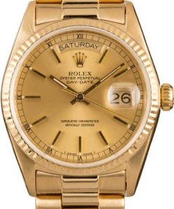 HandMade The 36MM Rolex President 18038 Champagne