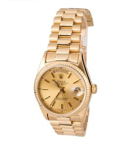 Alternative view of HandMade The 36MM Rolex President 18038 Champagne