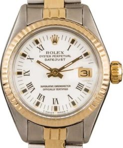 HandMade The Rolex DateJust White Dial 16233 Roman Markers
