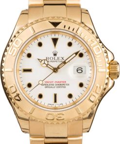 HandMade The Rolex Mens Yacht-Master 16628 18k Gold