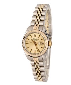 Alternative view of HandMade The Lady Rolex Date 6917 Steel and Gold