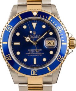 HandMade The Rolex Submariner 16803 Blue 100% Authentic
