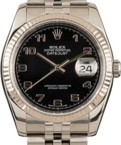 HandMade The Rolex Datejust 116234 Black Arabic
