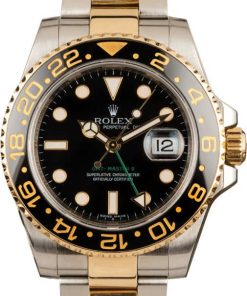HandMade The Rolex Two-Tone GMT Master II 116713BKSO Ceramic