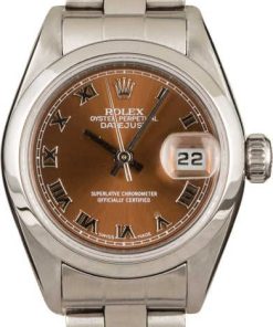 HandMade The Rolex Lady-Datejust 79160 Brown Roman Dial