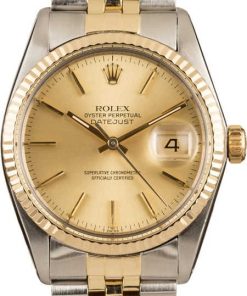 HandMade The Certified Rolex Datejust 16013 Champagne Index Dial