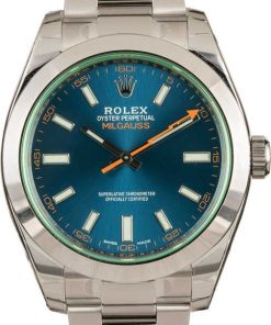 HandMade The UNWORN Rolex Milgauss 116400GV Factory Stickers
