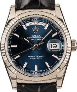 HandMade The Rolex 18k White Gold Day-Date 118139