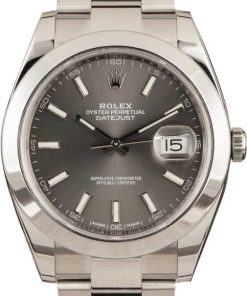 HandMade The Rolex Datejust 41MM 126300 Rhodium Index Dial