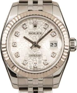 HandMade The Rolex Datejust 179174 Silver Diamond Jubilee Dial
