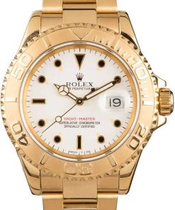 HandMade The Rolex Yachtmaster 16628 White Dial