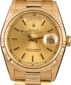 HandMade The Rolex President 18238 Champagne Dial Model