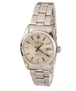 Alternative view of HandMade The Rolex Oysterdate 6694 Silver Dial Watch