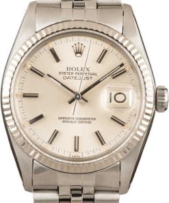 HandMade The Rolex Datejust 16014 Silver Index 132646