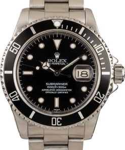 HandMade The Rolex Submariner 16800 Black Dial