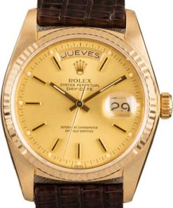 HandMade The Rolex Day-Date 18038 Spanish Day Wheel