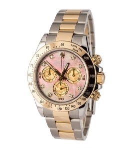 Alternative view of HandMade The Rolex Daytona 116503 Black MOP Diamond Dial