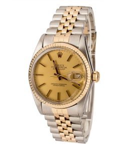 Alternative view of HandMade The 36MM Rolex Datejust 16013 Champagne