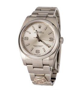 Alternative view of HandMade The Rolex Oyster Perpetual 116000 Silver Arabic Dial