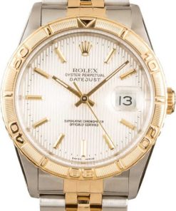 HandMade The Rolex Datejust 16263 Two Tone Turn-O-Graph