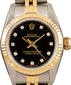 HandMade The Rolex Oyster Perpetual 76193 11 Diamond Dial