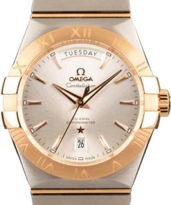 HandMade The New Omega Constellation Two Tone Silver Dial