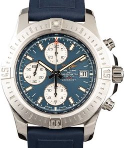 HandMade The New Breitling Colt Chronograph Stainless Steel Black Dial