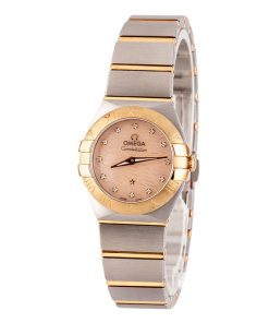 Alternative view of HandMade The Omega Constellation Mother of Pearl Dial