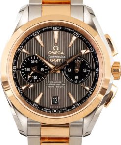 HandMade The Omega Seamaster Aqua Terra Steel & Red Gold