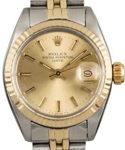 HandMade The Rolex Date 6917 Champagne Index Dial