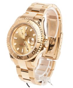 Alternative view of HandMade The Rolex Yacht-Master 16628 Yellow Gold Oyster