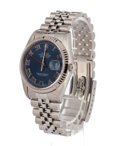 Alternative view of HandMade The Datejust Rolex 16234 Steel Jubilee Blue Dial