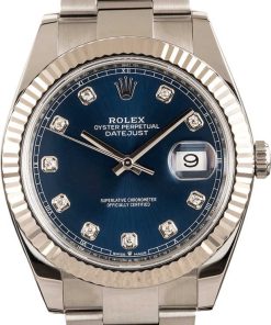 HandMade The Rolex Datejust 126334 Blue Diamond Dial