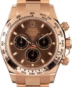 HandMade The Rolex Daytona Rose Gold 116505 Chocolate Dial