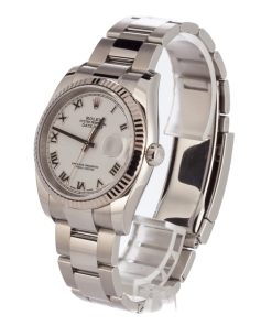Alternative view of HandMade The Rolex Datejust 116234 White Dial