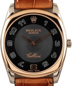 HandMade The Rolex Cellini 4233 Gold Bezel