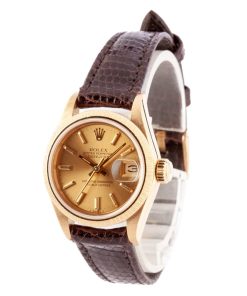 Alternative view of HandMade The Ladies Rolex Datejust 69278 Champagne