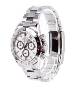 Alternative view of HandMade The Rolex Daytona 116520 White Dial