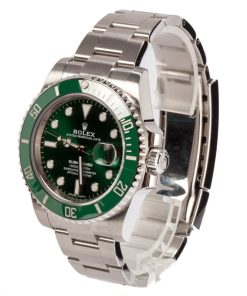Alternative view of HandMade The Rolex Hulk Submariner 116610V Green