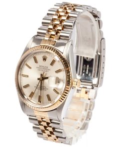 Alternative view of HandMade The Rolex 36MM Datejust 16013 Silver Dial