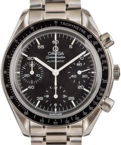 HandMade The Omega Speedmaster Reduced Black Dial