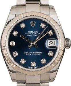 HandMade The Rolex Datejust 178274 Blue Diamond Dial