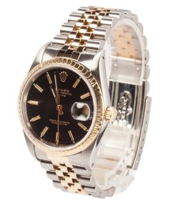 Alternative view of HandMade The Rolex Date Steel and 18K 15223