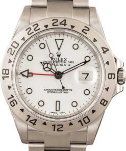 HandMade The Rolex Explorer II 16570 White 100% Authentic