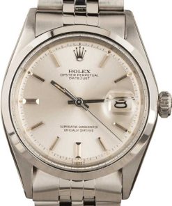 HandMade The Rolex Datejust 1600 Silver 'Pie Pan' Dial