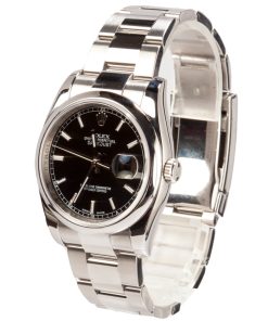 Alternative view of HandMade The Men's Rolex Datejust 116200 Black Dial
