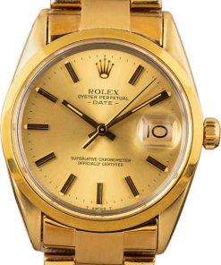 HandMade The Rolex Date 15505 Certified