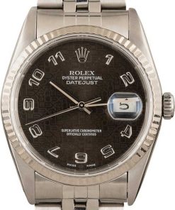 HandMade The Rolex Datejust 16234 Black Index Dial