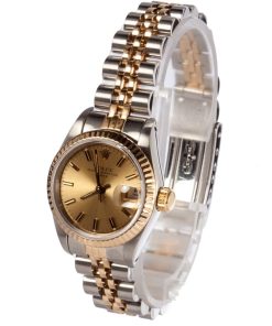 Alternative view of HandMade The Rolex Datejust 69173 Two Tone Women's Watch