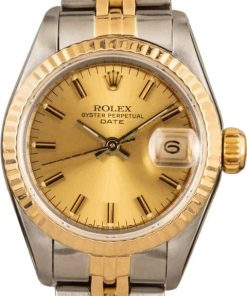 HandMade The Rolex Datejust 69173 Two Tone Women's Watch